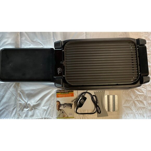 Wolfgang Puck Other - Wolfgang Puck Indoor/outdoor Reversible Grill Griddle With Stand New No Box